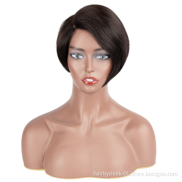 Rebecca Best Selling Short Human Hair Wigs Wholesale Cheap Cut Short Human hair Wigs For Black Woman 100 human hair wigs